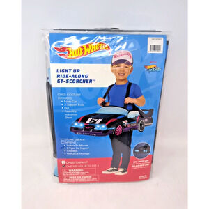 Hot Wheels Halloween Costume Light Up Ride Along GT-Scorcher One Size Cosplay
